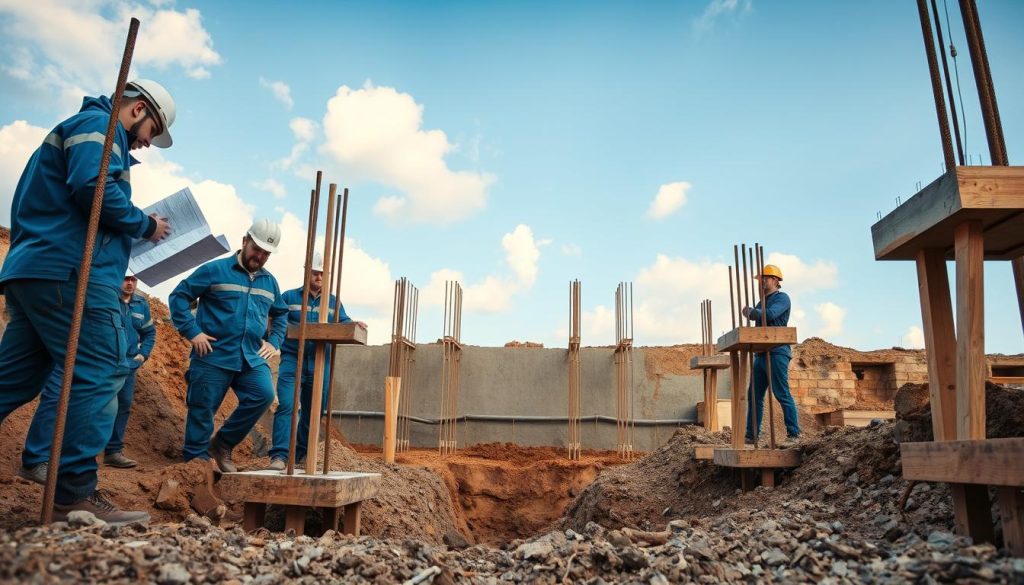 temporary propping underpinning