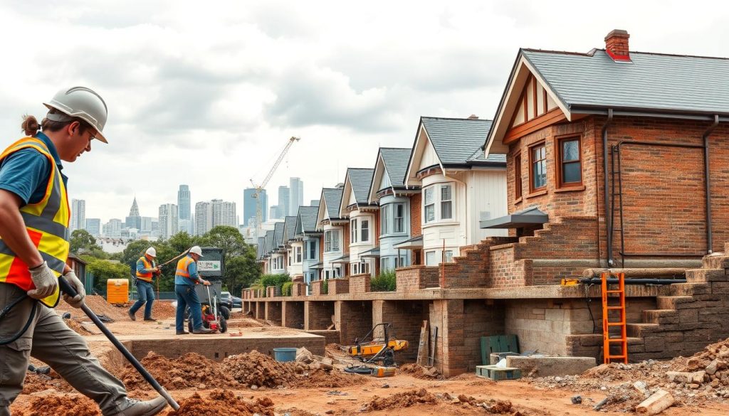 underpinning for townhouse melbourne